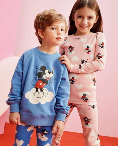 Disney Mickey Mouse HannaJams™ Pajama Set in Mickey Minnie Cupid Pink - main