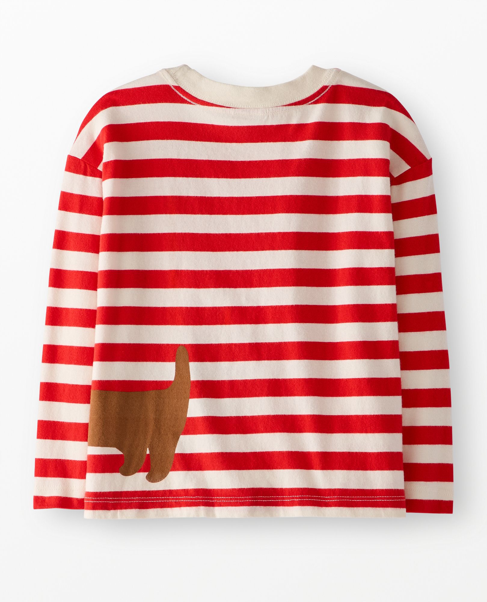 Long Sleeve Relaxed Fit Graphic T-Shirt in Footlong Dachshund - main