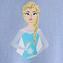 Disney Frozen Long Sleeve Skater Dress with Pockets in Elsa Winter Print - swatch