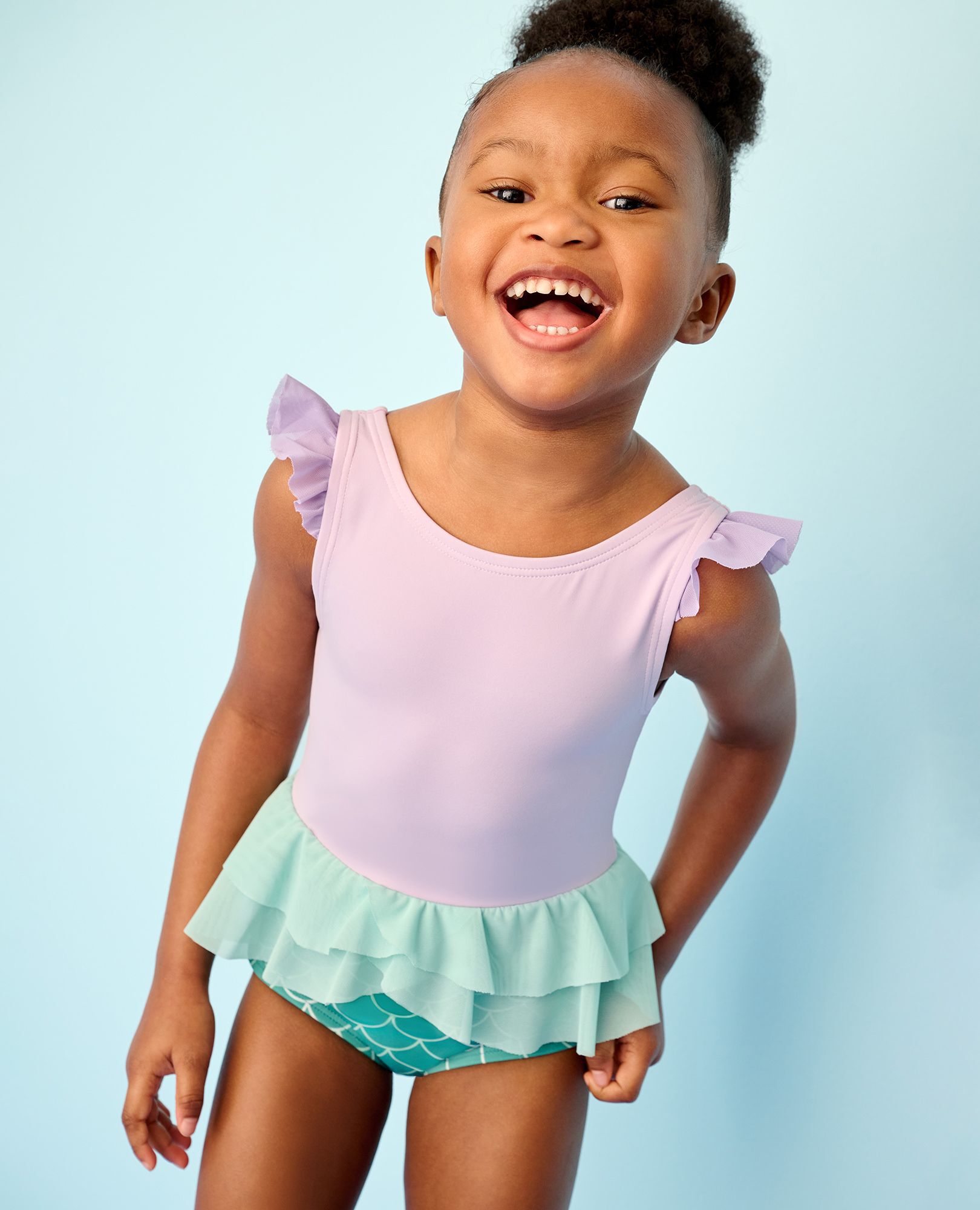 Disney Princess Ariel One-Piece Swimsuit in Ariel - main