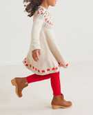 Fairisle Sweater Dress in Oat Heather - main