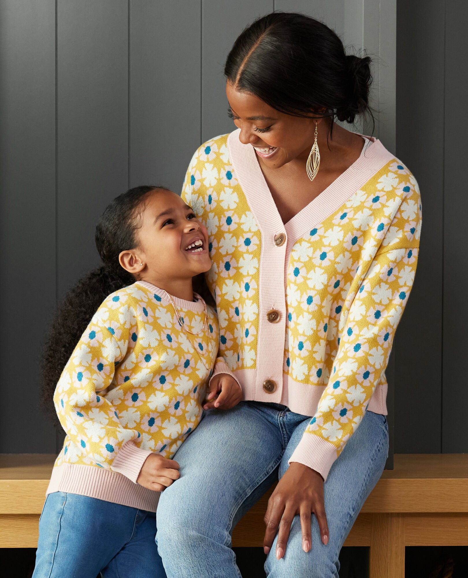 Mom and daughter sweaters hotsell