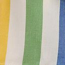 Poplin Pajama Set in Summer Rainbow Stripe - swatch