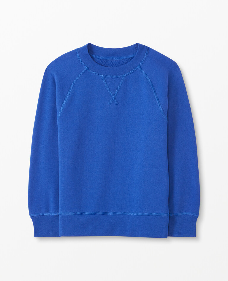 Bright Basics Sweatshirt in Baltic Blue - main