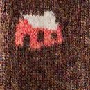 Baby Cardigan Sweater in Home Sweet Home - swatch