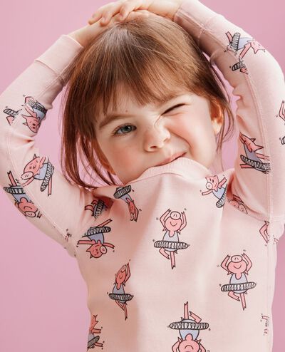 Elephant & Piggie HannaJams™ Pajama Set in Hidden Pigeon - Piggie Ballet - main