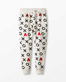 Valentines Sweatpants In French Terry in Hugs and Hearts - main