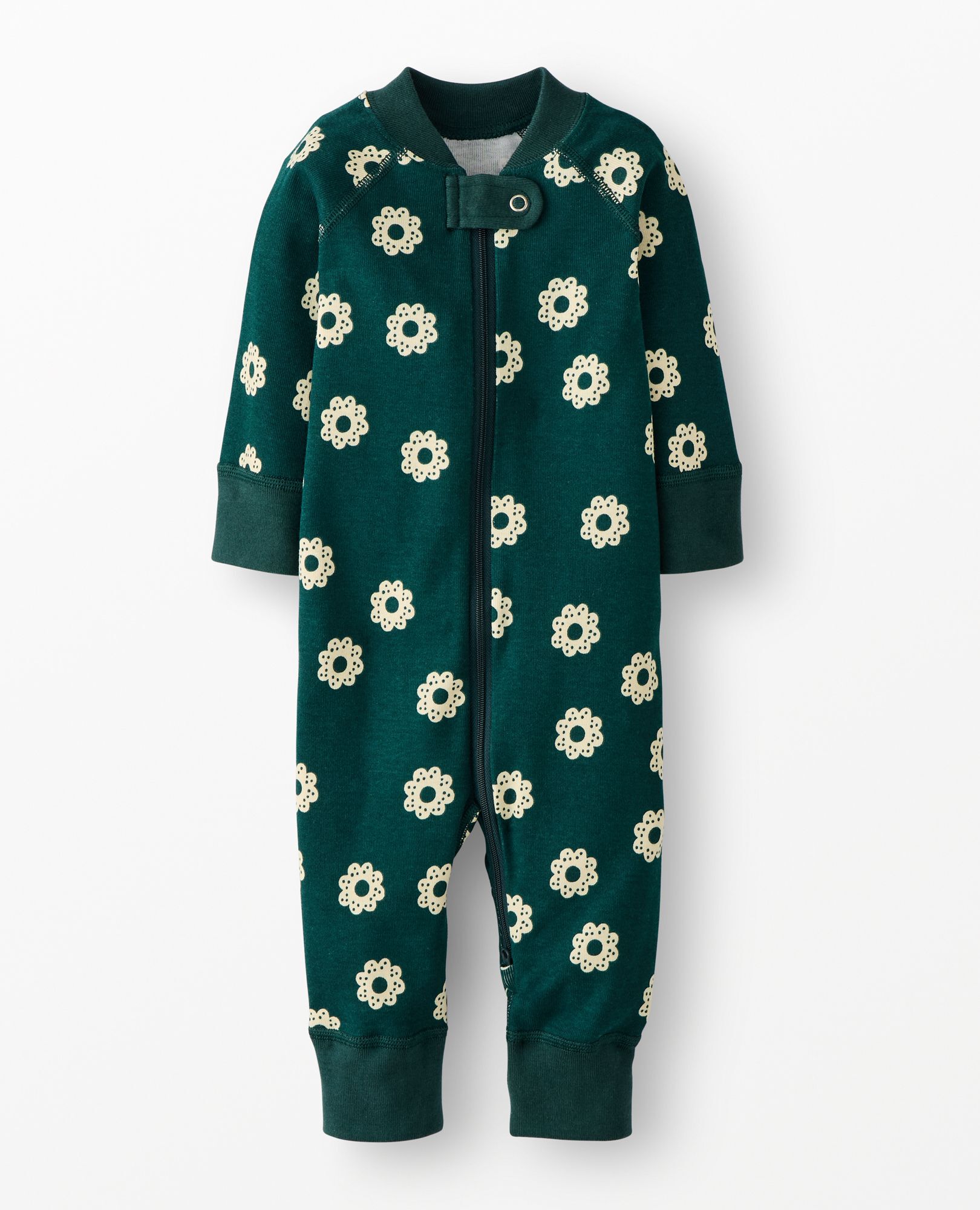 Holiday HannaJams™ Sleeper in Sugar Cookies on Ponderosa Green - main