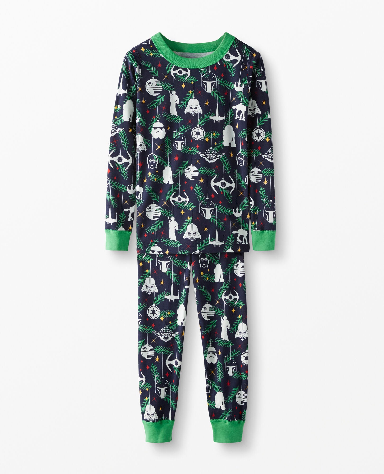 Kids STAR WARS Holiday Long John Pajama Set