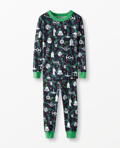 Kids STAR WARS™ Holiday Long John Pajama Set in Star Wars Holiday - main