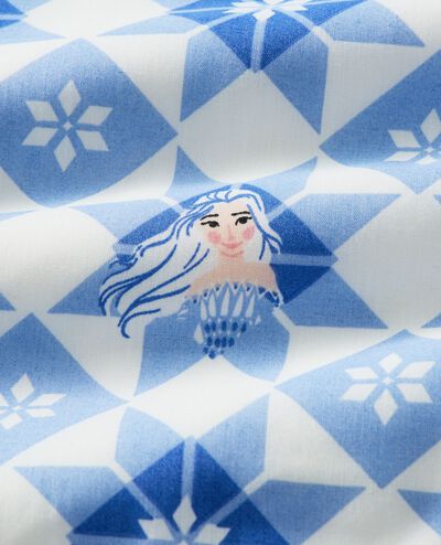 Disney Frozen Long Sleeve Poplin Pajama Set in Frozen Quilt - Elsa - main