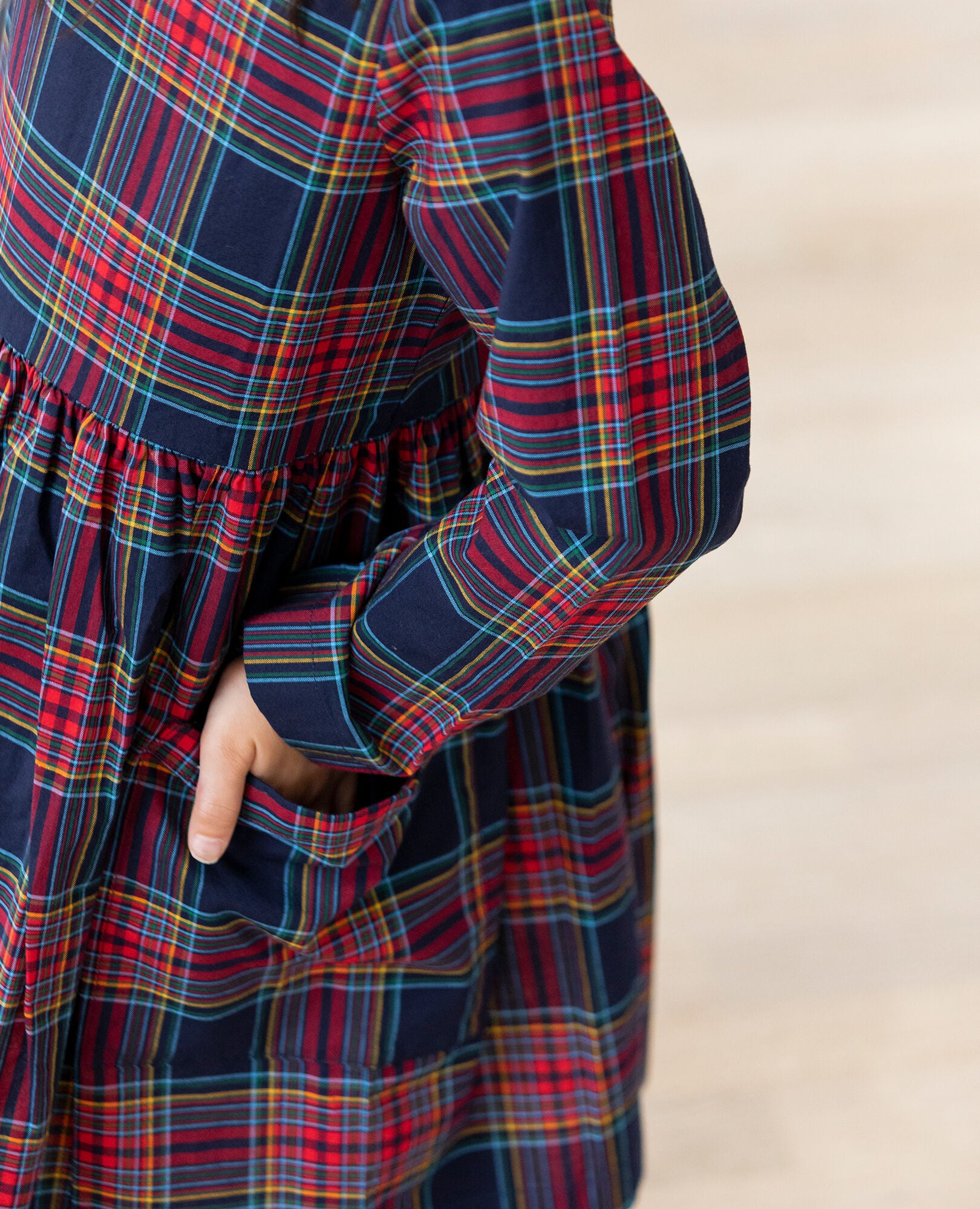 hanna andersson plaid dress