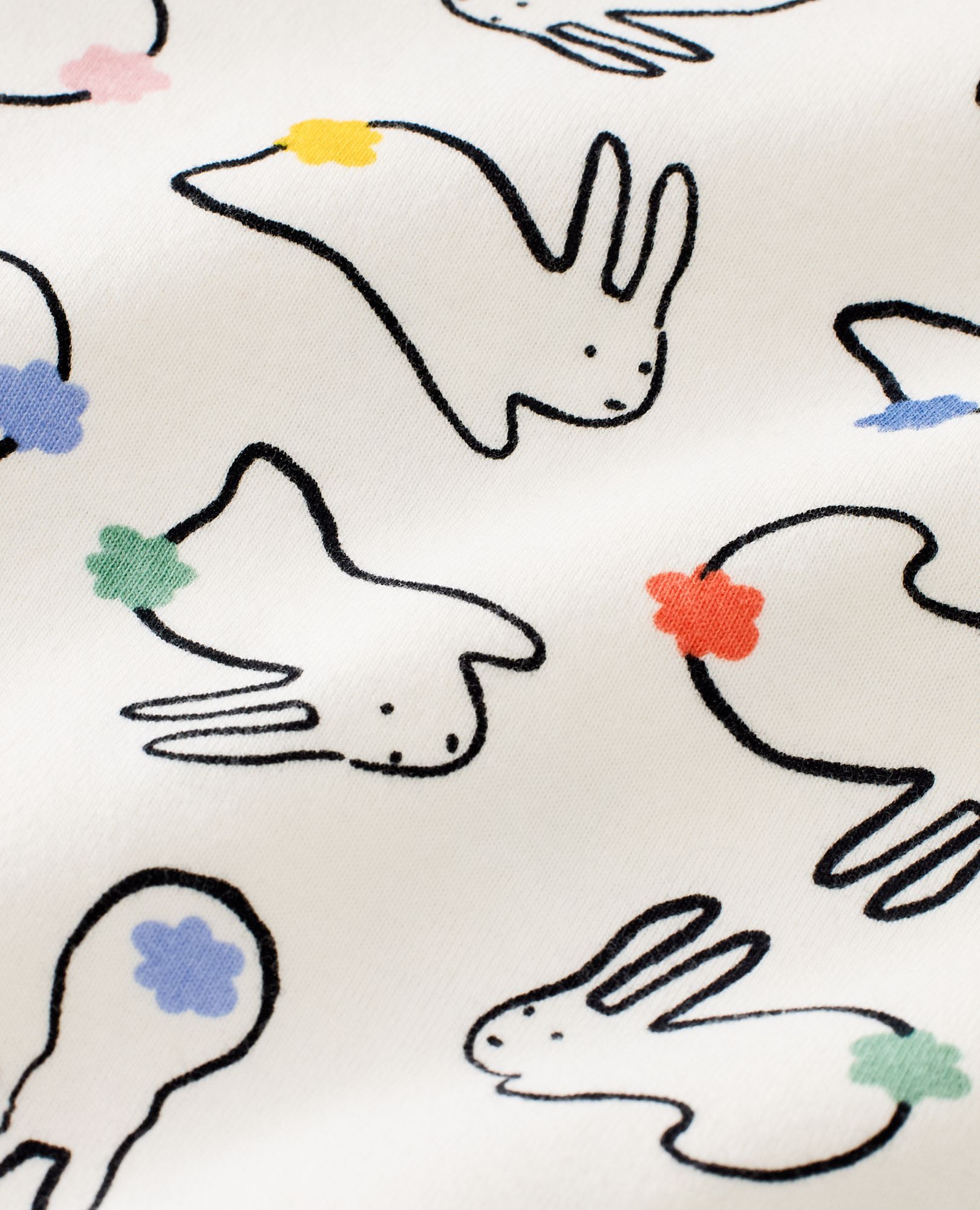 Easter HannaJams™ Pajama Set in Cotton Tales on Ecru - main