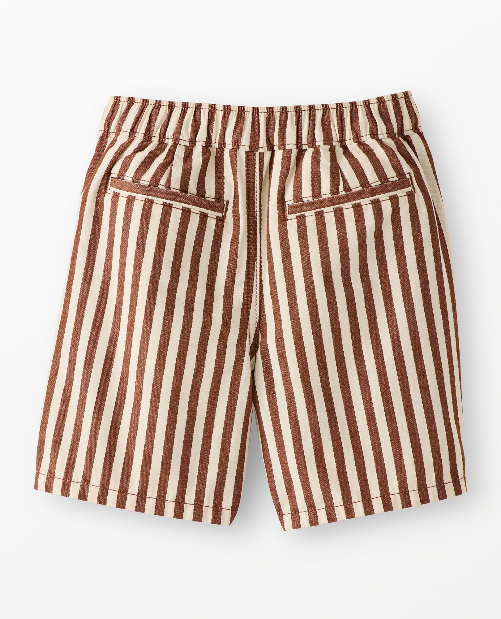 Canvas Chino Shorts in Tortoise Shell/Ecru - main