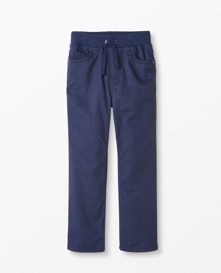 Kickstart Relaxed Pants In Stretch Twill in Navy - main