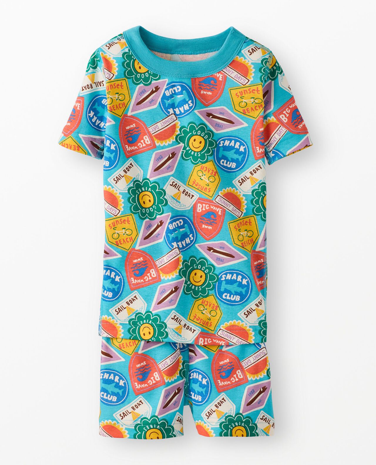 HannaJams™ Pajama Set in Summer Stickers - main
