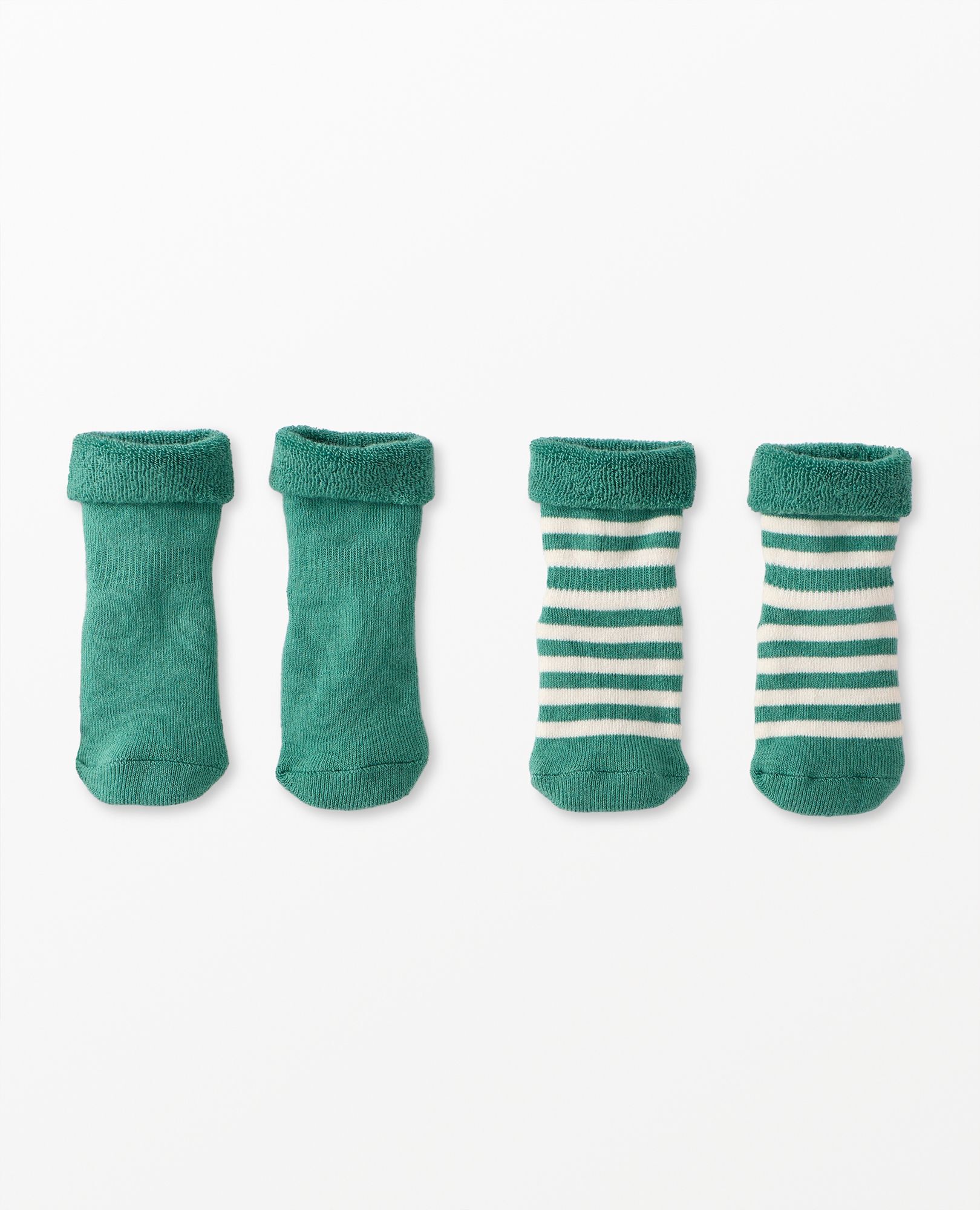 2-Pack Baby Socks in Soft Sage - main