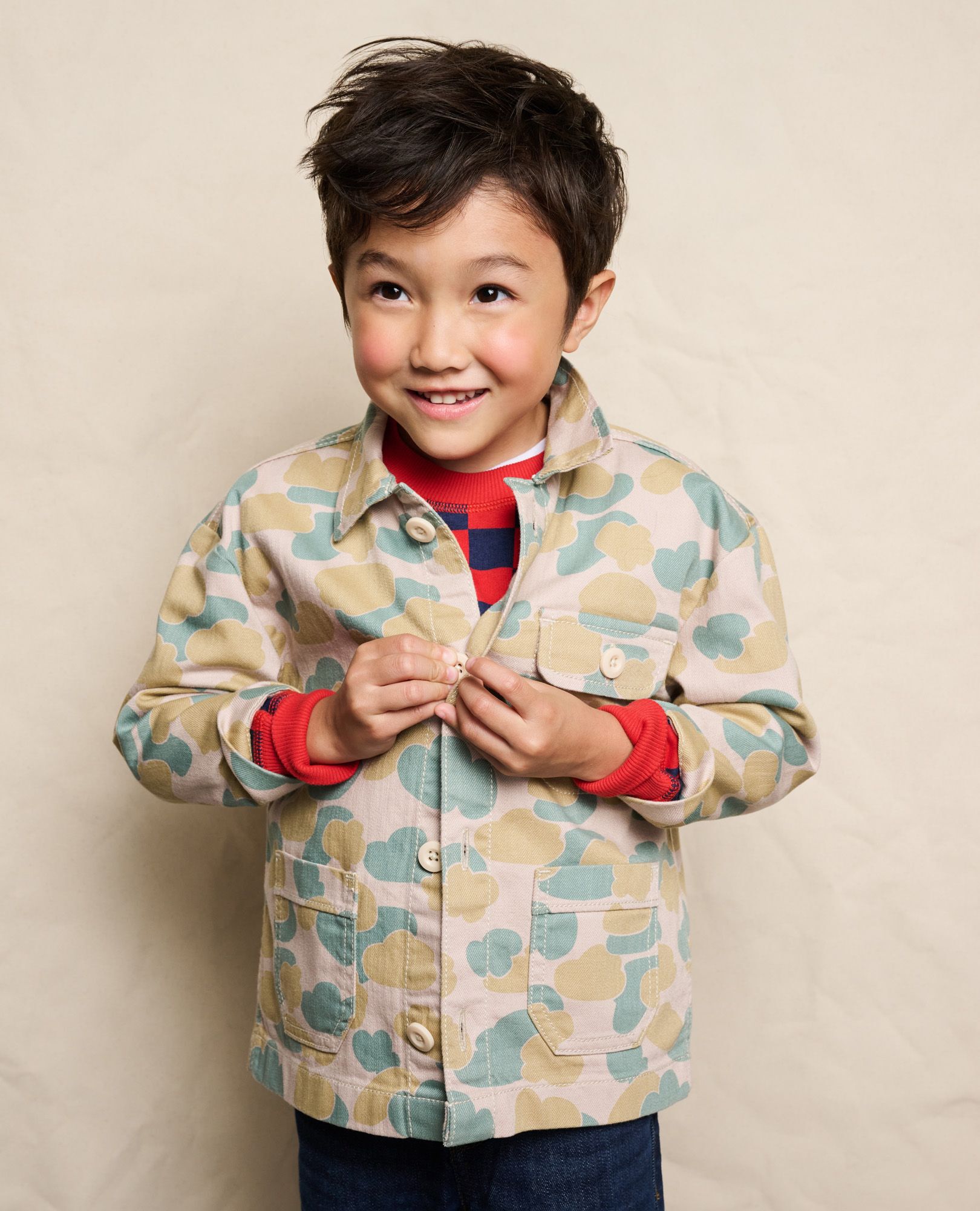 Camo clearance print coat