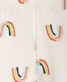 Baby Wiggle Pants In Organic Cotton in Retro Rainbows - main