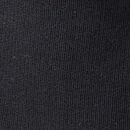 French Terry Shawl Collar Cardigan in Black - swatch