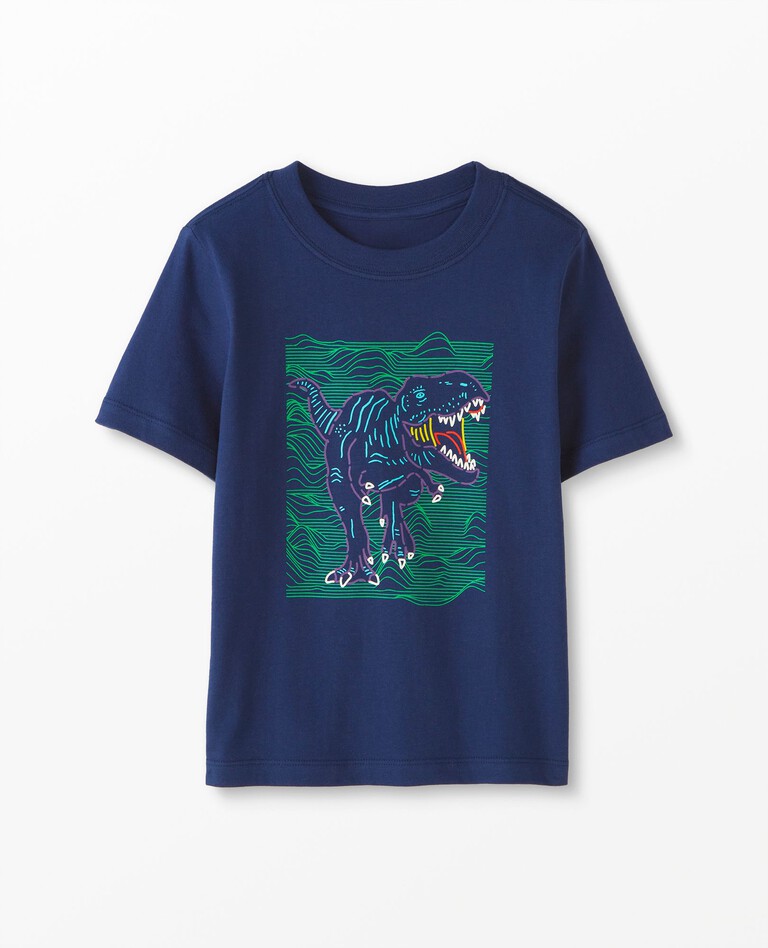 Graphic Tee in Sonic T-rex - main