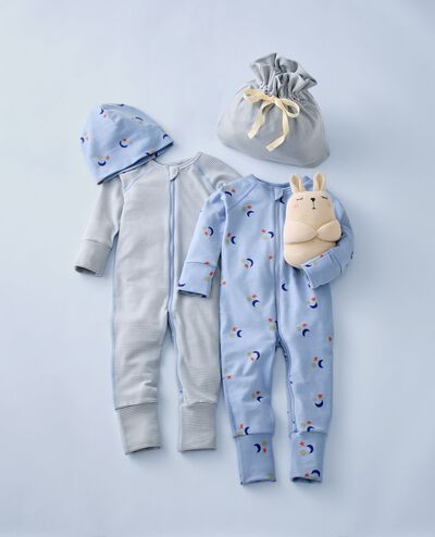 4-Piece HannaSoft™ Stretch Gift Set ($160 value) in Storm Blue - main