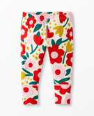 Baby Wiggle Pants In Organic Cotton in Rosey Posy - main