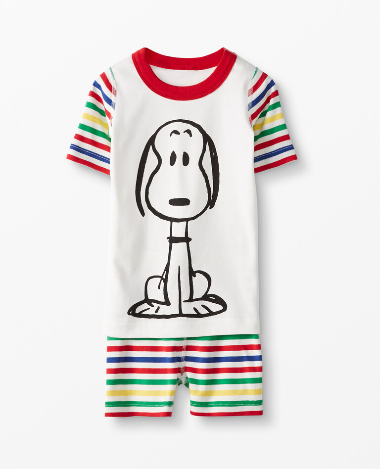 Peanuts Snoopy Short John Pajamas in Shultz's Snoopy - main