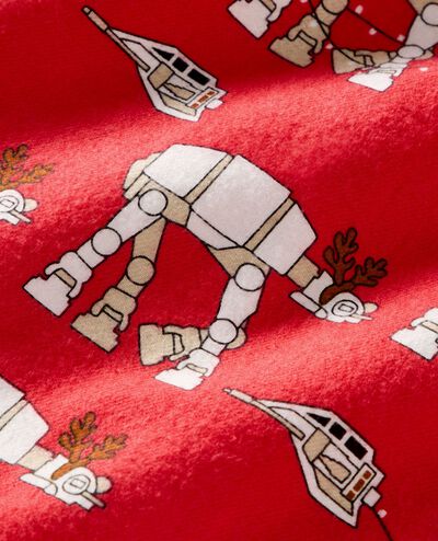 Women's STAR WARS™ Holiday Flannel Pajama Shorts in Star Wars AT-AT Walker - main