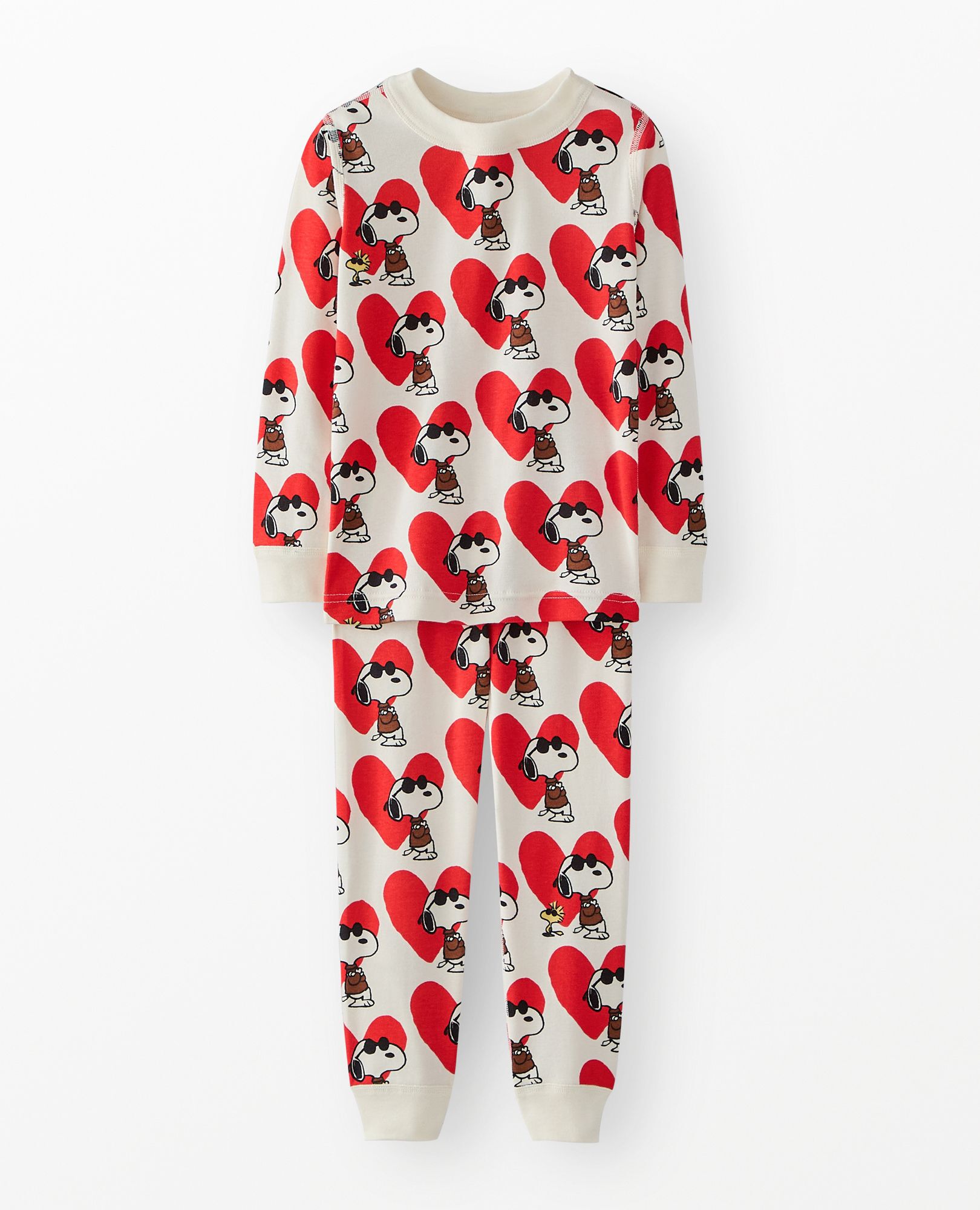 Peanuts HannaJams™ Pajama Set in Snoopy Joe Cool Ecru - main