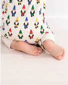 Baby Overall & Tee Set In Cotton Jersey in Rainbow Gnomes - main