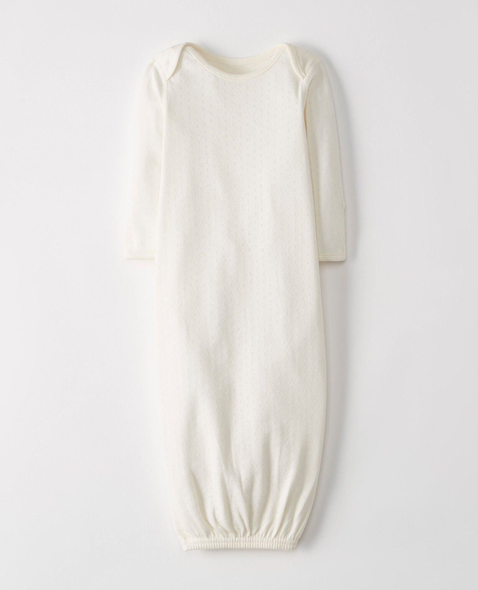 Organic cotton newborn gown
