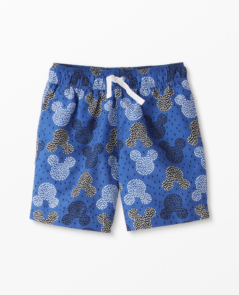 Disney Mickey Mouse Vacation Swim Trunks in Mickey Mouse Blue - main