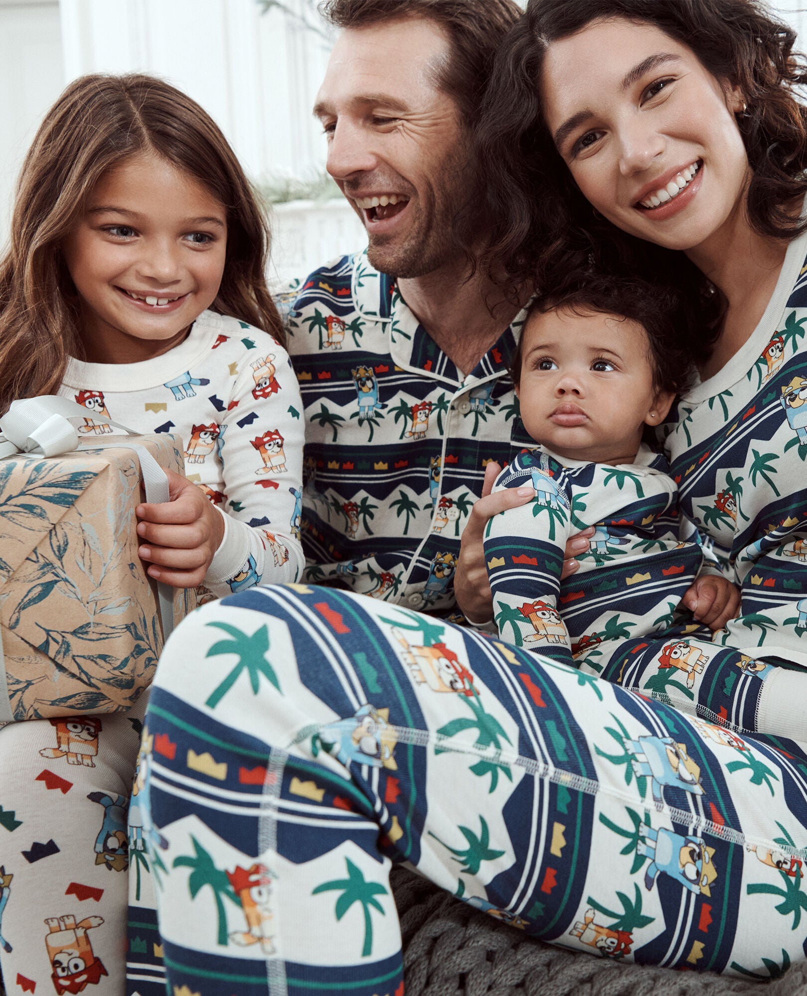 Bluey Holiday Matching Family Pajamas Hanna Andersson