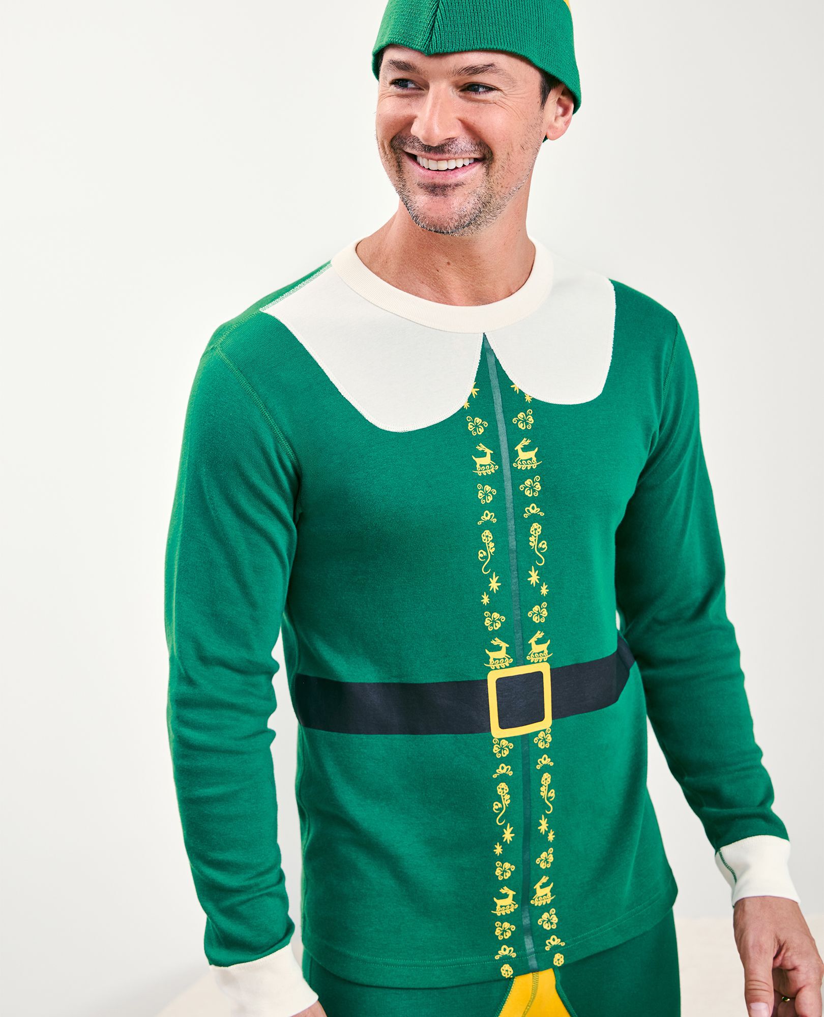 Adult shop elf pajamas