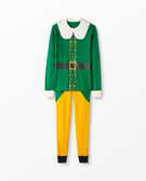 Adult Unisex Warner Bros™ Elf Character Long John Pajama Set in Buddy The Elf - main