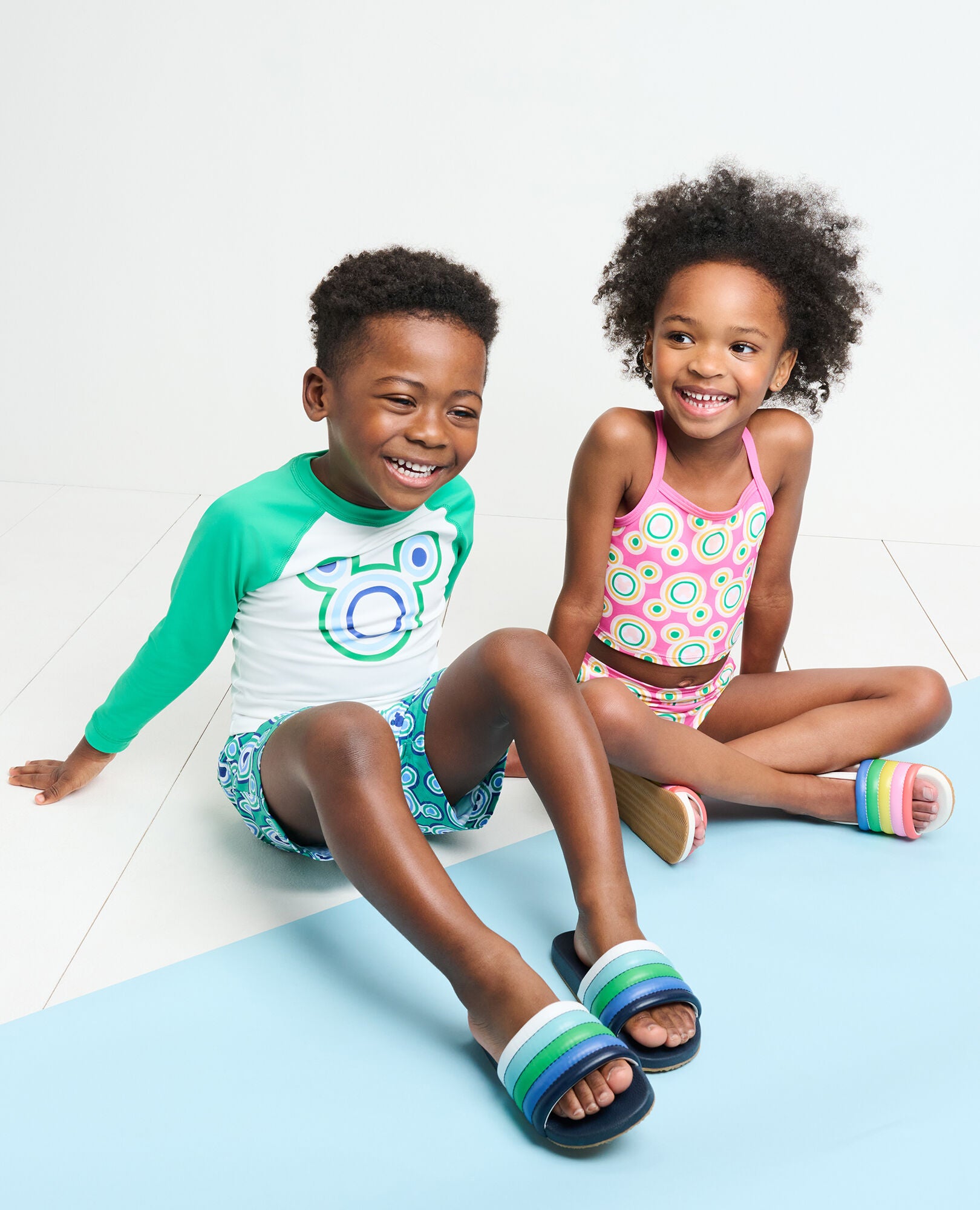 Matching kids new arrivals swimsuits