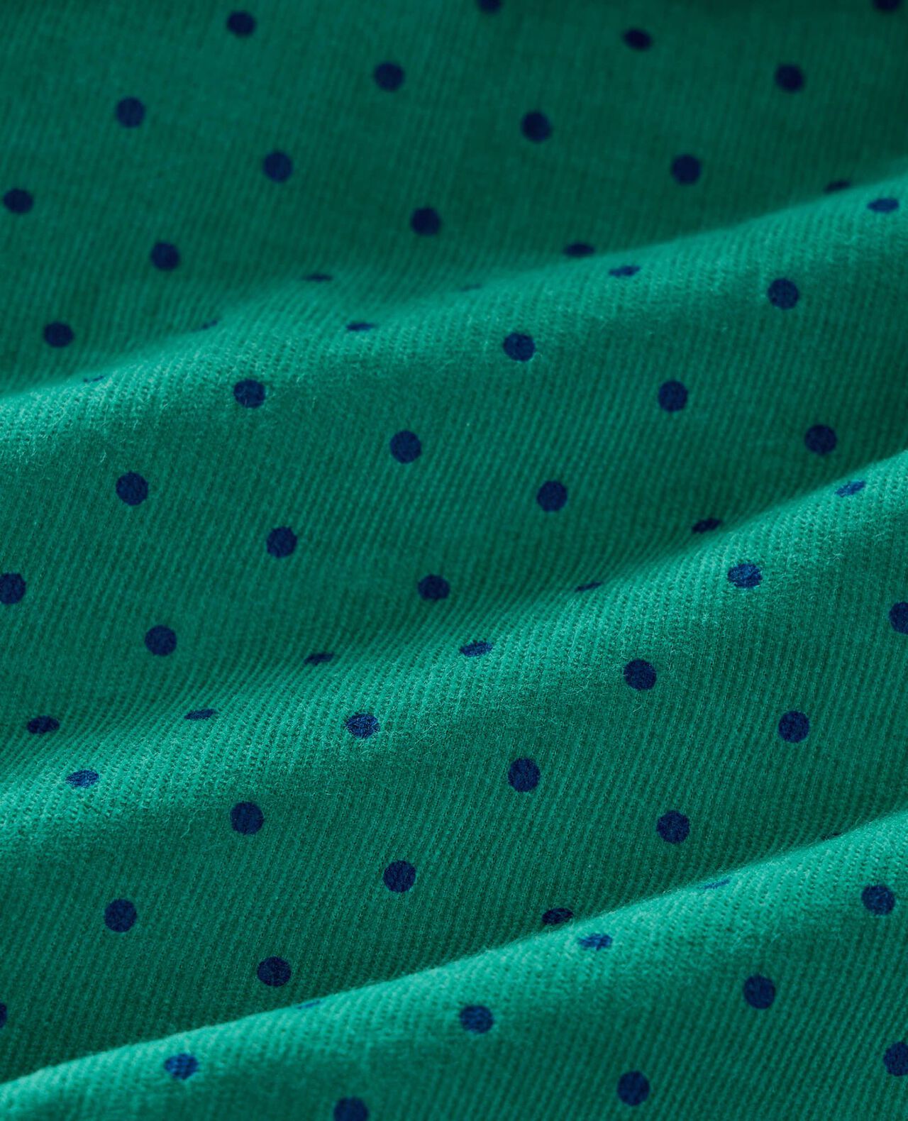 Baby Corduroy Barrel Pants in Tiny Dots on Fir Tree - main
