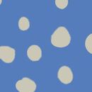 Bracelet Length Top & Wide Leg Pants Set in Horizon Blue/Ecru - swatch