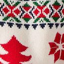 Holiday Crew Socks in Dear Deer - swatch