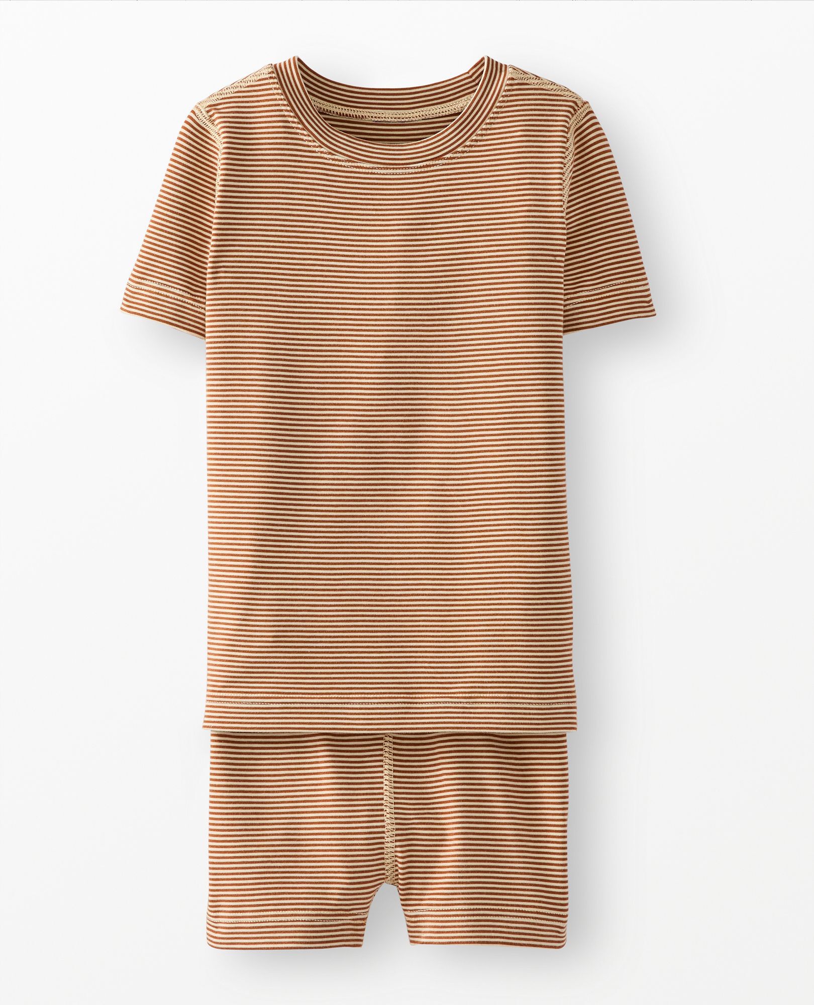 HannaSoft™ Stretch Pajama Set in Dogwood/Almond Oil - main