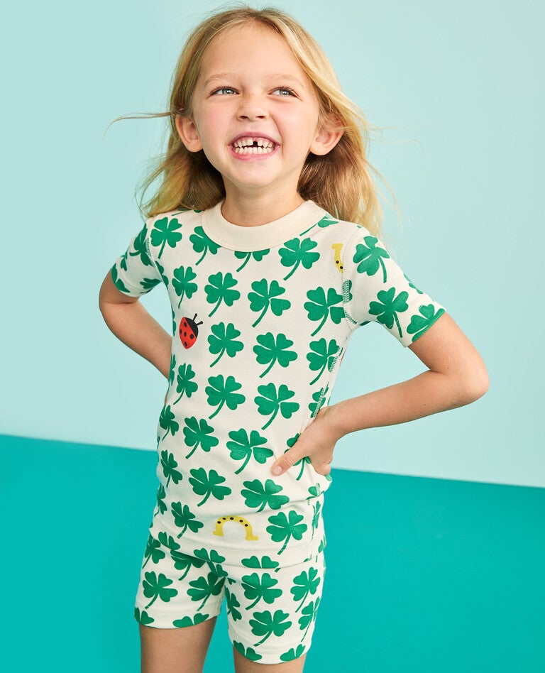 St. Patrick's Day Over The Rainbow Matching Family Pajamas in  - main