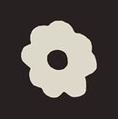 Swim Trunks in Tiny Blossoms on Black - swatch