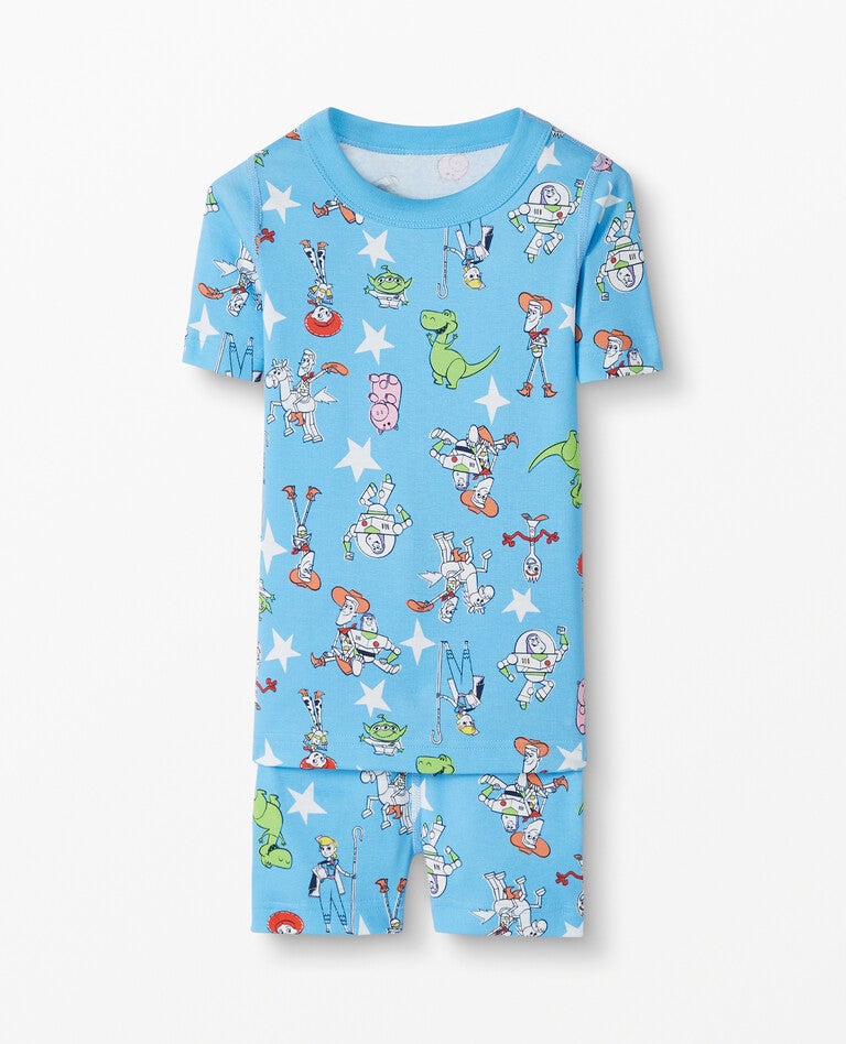 Disney And Pixar Toy Story 4 Short John Pajamas In Organic Cotton