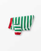 Pet Johns In Organic Cotton in Tree Green/White/Hanna Red - main