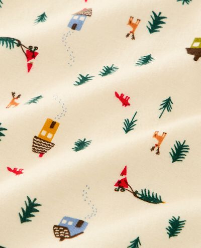 Adult Holiday Flannel Pajama Pants in Woodland Gnome - main