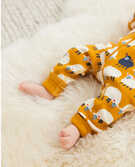 Baby Zip Sleeper In Organic Cotton in Fox Fellows - main