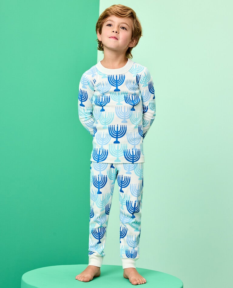Holiday Menorahs Matching Family Pajamas in  - main