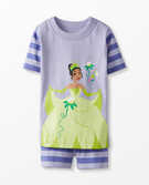 Disney Princess Short John Pajamas in Tiana - main