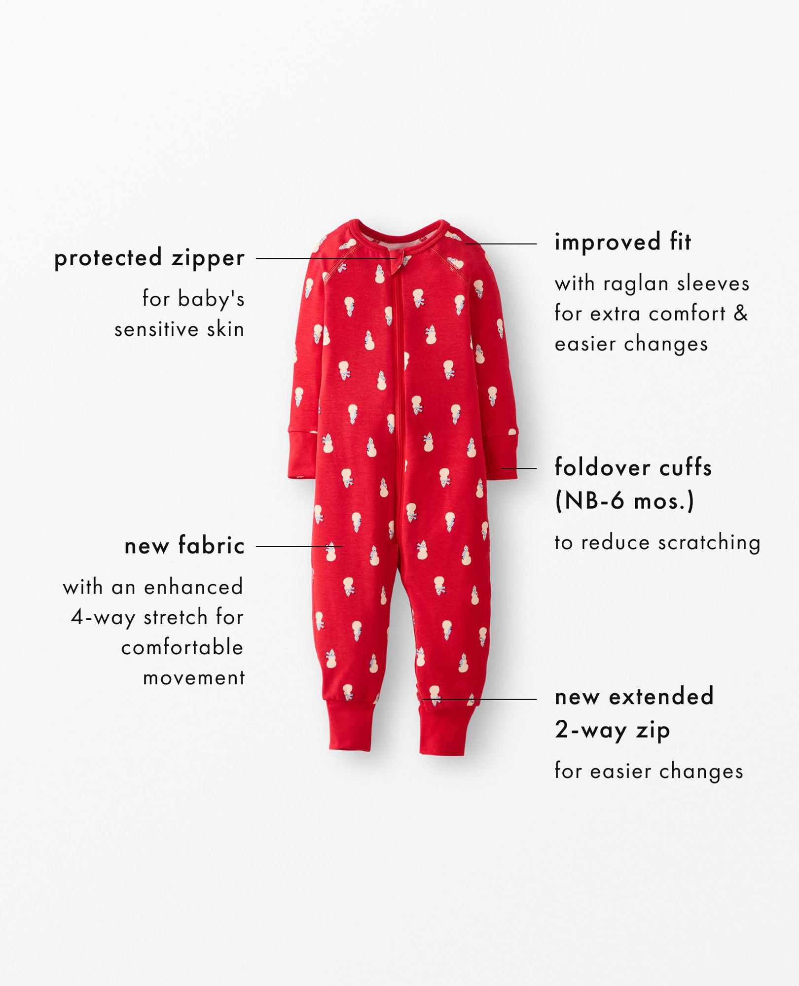 Holiday HannaSoft™ Stretch Sleeper | Hanna Andersson